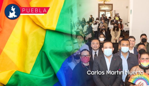 Puertas abiertas del Congreso de Puebla para trabajar por la comunidad LGBTTTIQ+: Eduardo Castillo