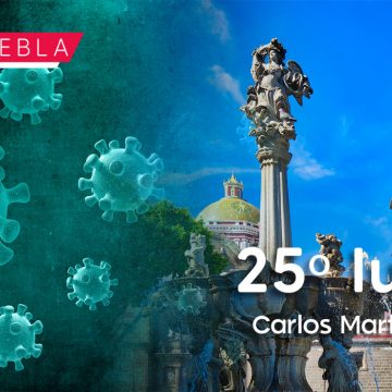 Puebla ocupa el lugar 25 en incidencia de contagios por COVID-19