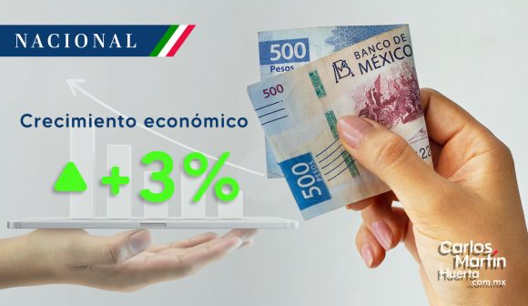Economía en México creció 3% en 2022: INEGI