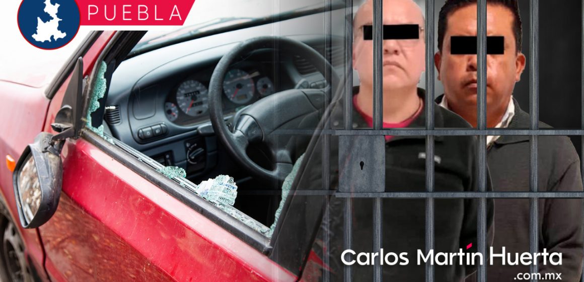 Detienen a integrantes de banda dedicada al robo a interior de vehículos en la zona de Angelópolis