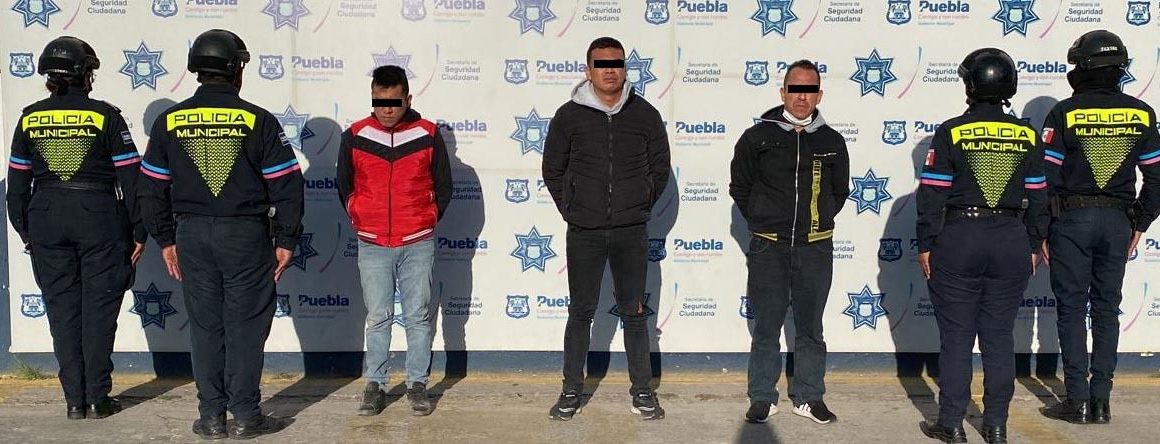 Maniatan a familia en robo a casa en Puebla; ladrones fueron detenidos