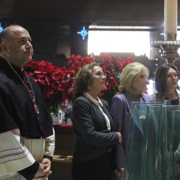 Primera dama de EU, Jill Biden visita la Basílica de Guadalupe; ofrece una veladora a la virgen