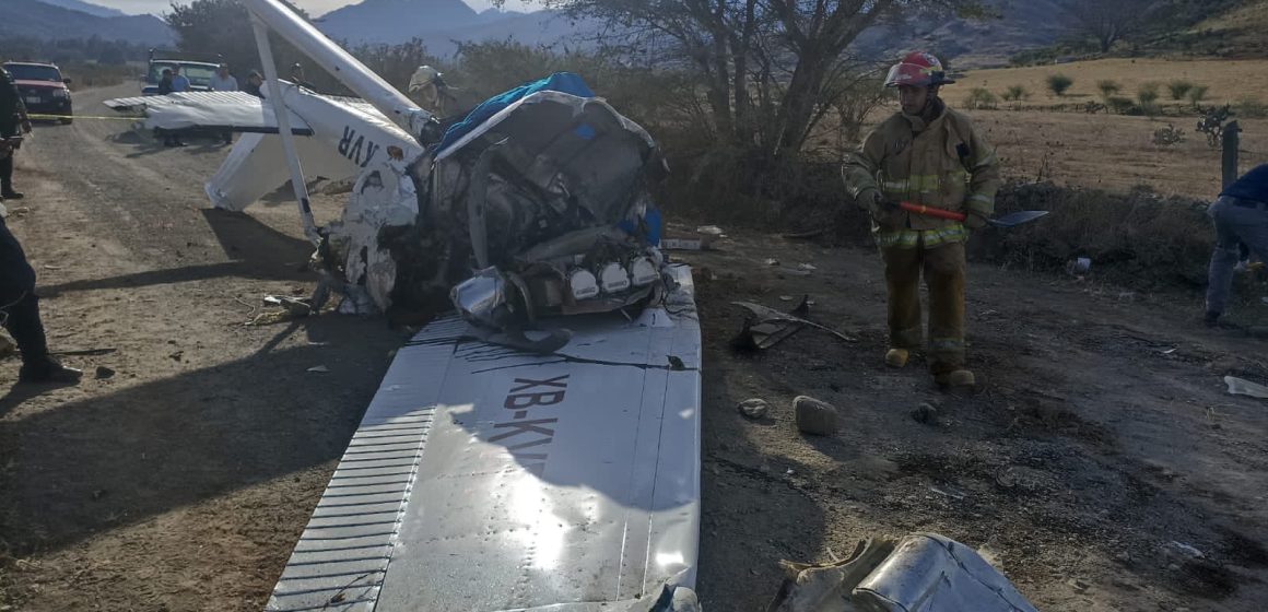 Avioneta se desploma en Jalisco; hay dos personas muertas