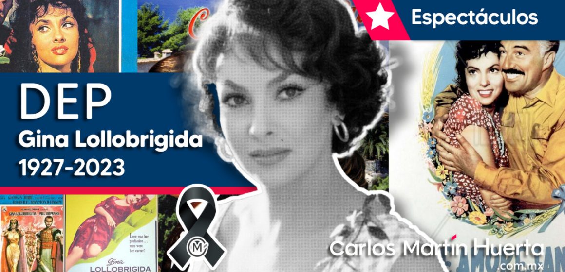 Murió Gina Lollobrigida, última diva de los años de Oro de Hollywood