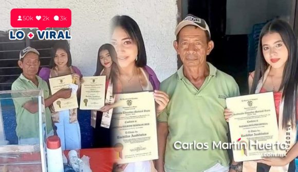 Graduadas agradecen a vendedor que les fiaba comida mientras estudiaban