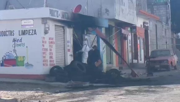 Localizan calcinado al dueño de una talachería en Santa Lucía