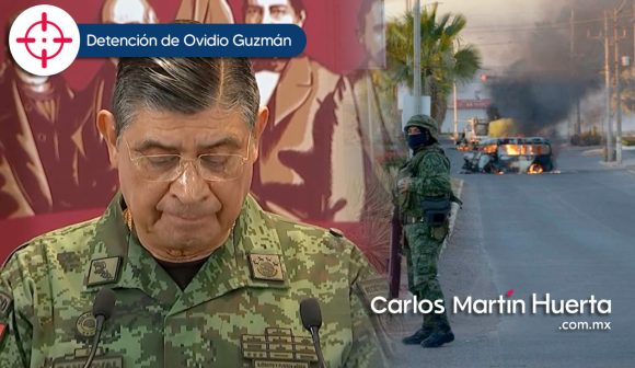 Ovidio Guzmán está a disposición de la FGR en CDMX