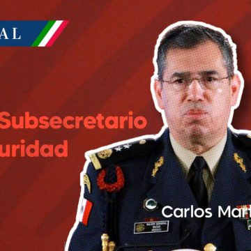 General Luis Rodríguez Bucio es el nuevo subsecretario de Seguridad