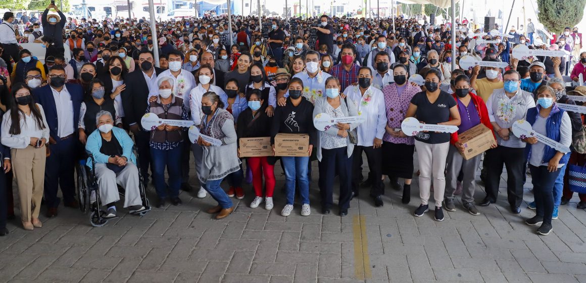 Programas sociales en Puebla no tienen etiquetas políticas: Sergio Salomón