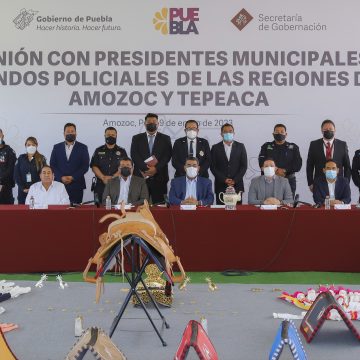 Refrenda Céspedes Peregrina vínculo con municipios para fortalecer seguridad