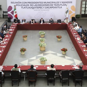 Plantea gobernador estrategia de combate a delincuencia en Sierra Nororiental