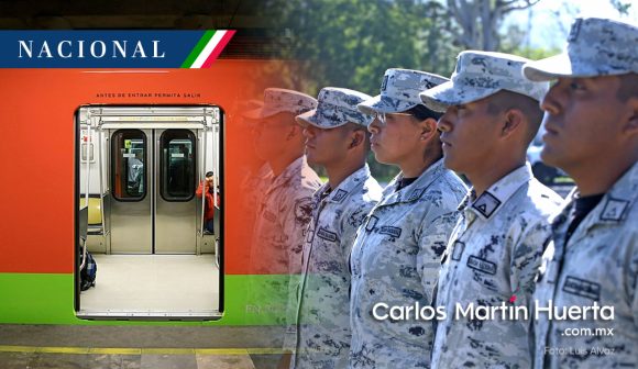 Guardia Nacional tendrá presencia en el Metro de CDMX a partir de hoy