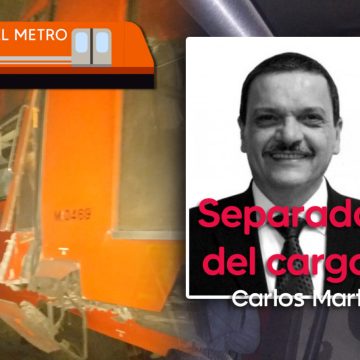 Cesan al subdirector de Operaciones del Metro tras accidente en la Línea 3
