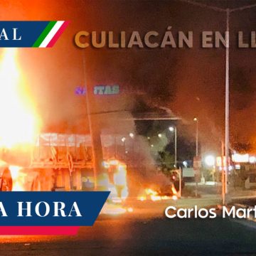 Se reportan múltiples narcobloqueos en Culiacán, Sinaloa