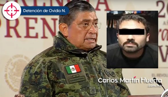 Revela Sedena foto de Ovidio N. “El Ratón” tras su recaptura