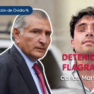 Ovidio fue detenido en flagrancia por varios delitos: Segob