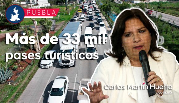 Más de 33 mil personas han obtenido su Pase Turístico para circular en Puebla
