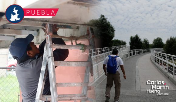 Ayuntamiento de Puebla invertirá 60mdp en intervenir tres puentes peatonales
