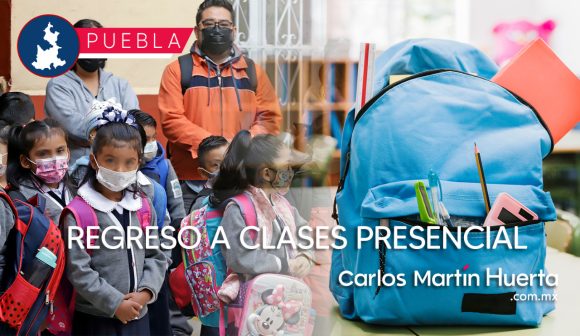 Regreso a clases en Puebla será presencial