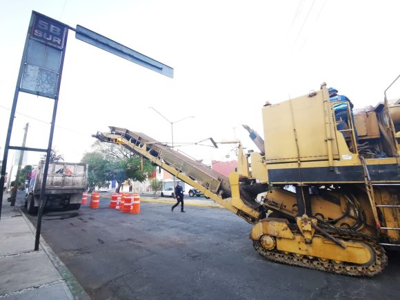 Inicia rehabilitación de la calle 5B Sur con inversión de 24.2 mdp