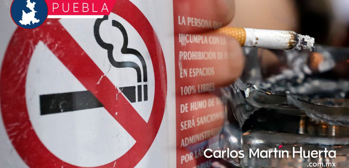 Sancionan ocho establecimientos en Puebla por incumplimiento a la  ley antitabaco