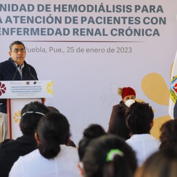 Inaugura Céspedes Peregrina Unidad de Hemodiálisis