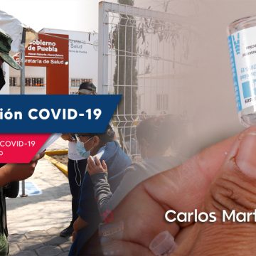 Inicia jornada de vacunación contra la COVID-19 en Cholula y Atlixco