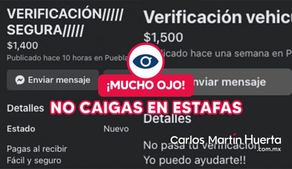 Ofrecen hologramas de verificación piratas en redes sociales; autoridades piden no caer