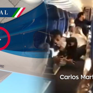 Avión de Aeroméxico recibe disparo en Culiacán; aquí las imágenes