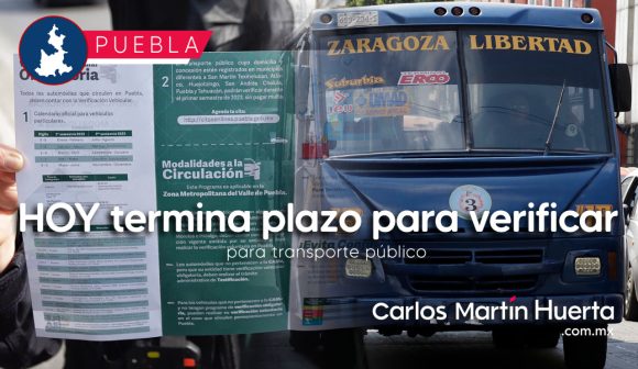 Hoy, último día para que el Transporte Público verifique sus unidades