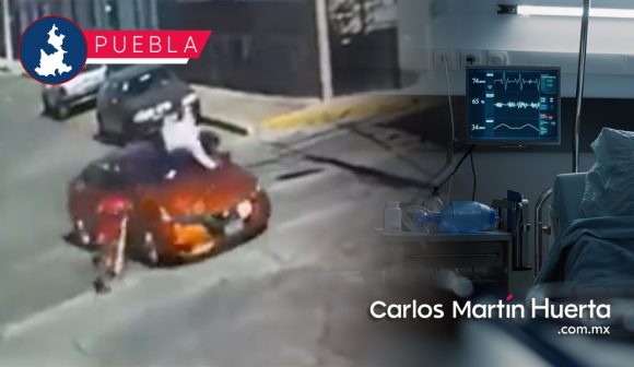 Reportan como grave a motociclista tras aparatoso accidente en Mayorazgo