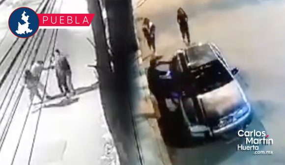 Asaltan a dos jóvenes en San Ramón; cámaras de seguridad lo captan