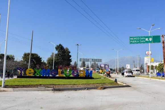Listas las obras en entradas a San Martín Texmelucan