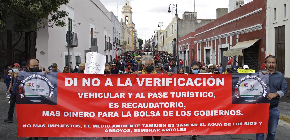 “Es político el asunto de la manifestación de Antorcha Campesina en contra de la Verificación Vehicular”: Segob