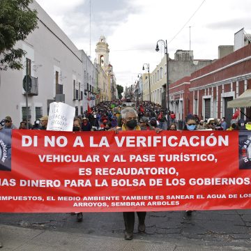 “Es político el asunto de la manifestación de Antorcha Campesina en contra de la Verificación Vehicular”: Segob