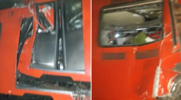 Choque en el metro de la CDMX deja un saldo de por lo menos 10 lesionados