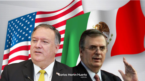 Marcelo Ebrard contesta a acusaciones de Mike Pompeo