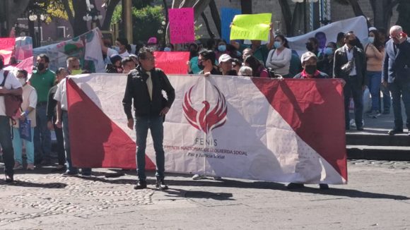 Protestan vecinos del sur de la ciudad ante la falta de atención de obras y servicios