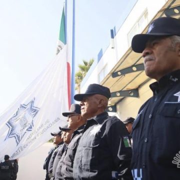 Conmemora Policía Auxiliar XX aniversario como organismo descentralizado