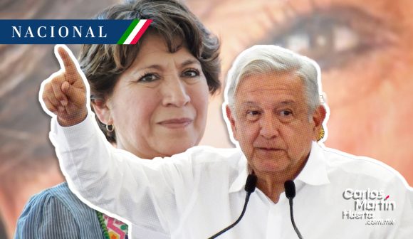AMLO - Delfina Gómez AMLO defiende a Delfina Gómez tras presuntas irregulares en la SEP