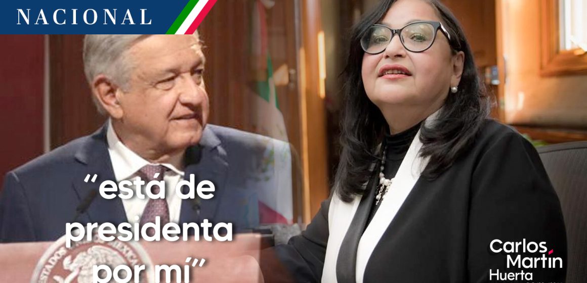 “La ministra Norma Piña está de presidenta por mí”: AMLO