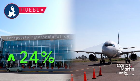 Aeropuerto de Puebla Aeropuerto de Puebla incrementa 24% número de pasajeros atendidos