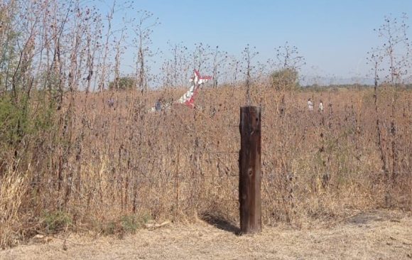 Se desploma avioneta en Puente de Ixtla, Morelos