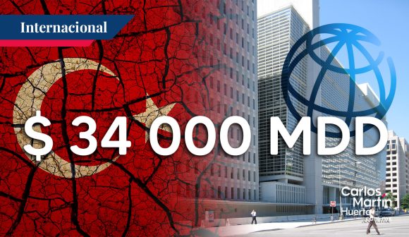 Banco Mundial estima en 34 mil mdd daños por terremotos en Turquía