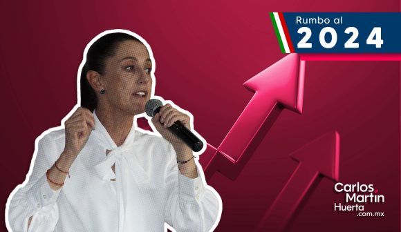 Claudia Sheinbaum Sheinbaum y Morena sin competencia: Estudio Demotecnia