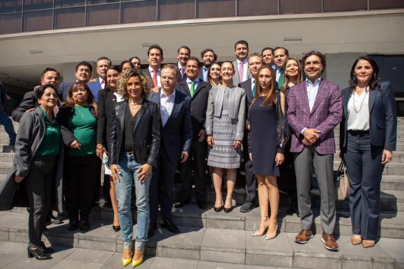 Partido Verde de México respalda a Claudia Sheinbaum