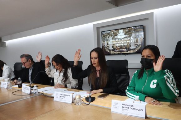 Aprueba Comisión del Congreso de Puebla reformas en transparencia para el respeto de derechos humanos