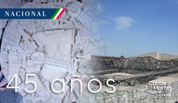 Descubrimiento de Coyolxauhqui en el Templo Mayor cumple 45 años