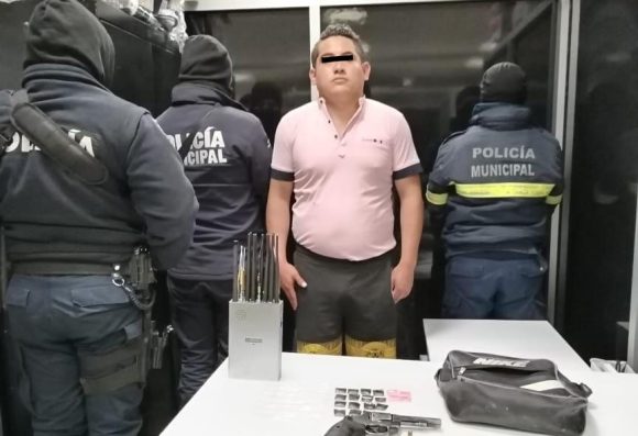 Detenido transporte de carga Texmelucan Policía de Texmelucan libera a chofer secuestrado; un detenido por robo al transporte de carga