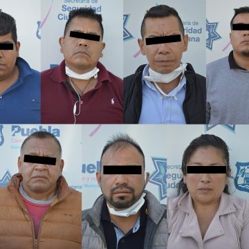 Siete integrantes de “Los Cubanos”, fueron detenidos por la Policía Municipal